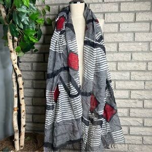 Babette 100% Wool Scarf Wrap